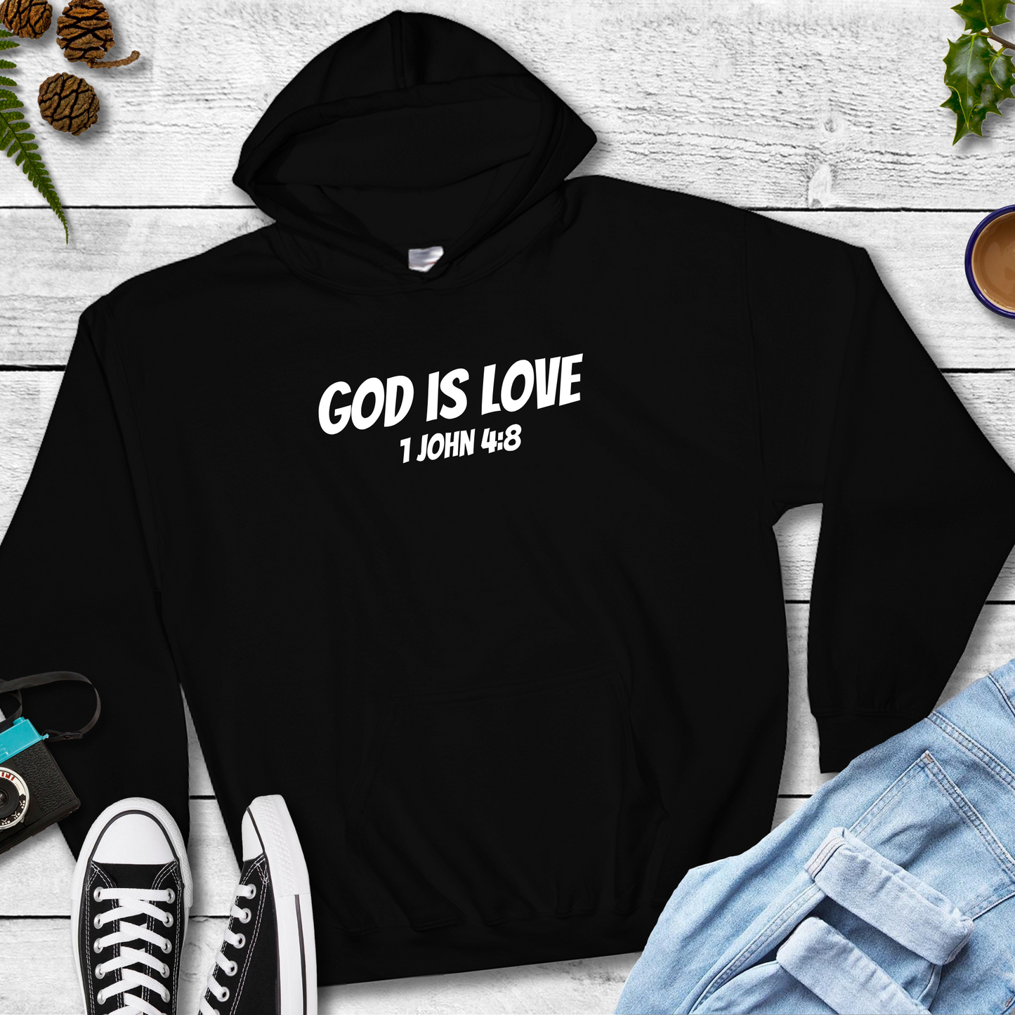 God is Love Kids Crewneck and hoodie