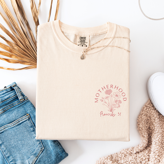 Motherhood Is Kingdom Work Shirt | Christian Mom Tee | Proverbs 31 | Mother's Day Gift - Aboundinfaith