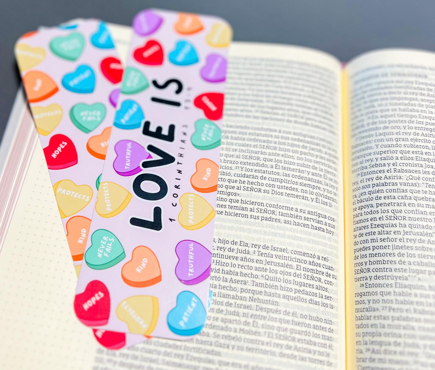 Aboundinfaith Love is Bookmark