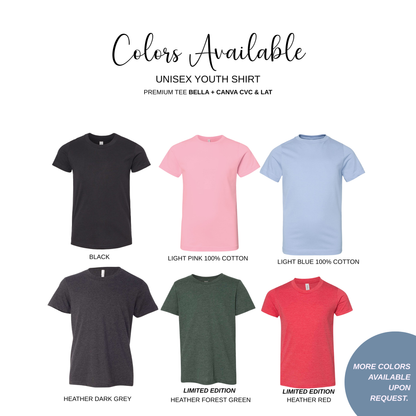 John 3:16 Kids Christian Shirt - 'For God So Loved The World'.