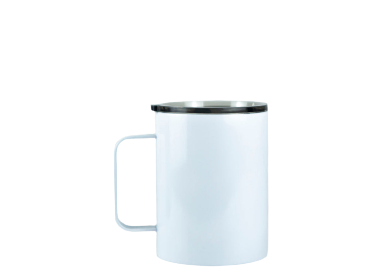 10oz Stainless Steel Coffee Mug Customized - Aboundinfaith