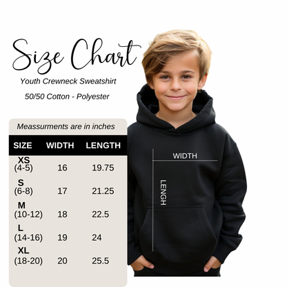 John 3:16 Cross Kids Hoodie I Sleeve Bible Verse