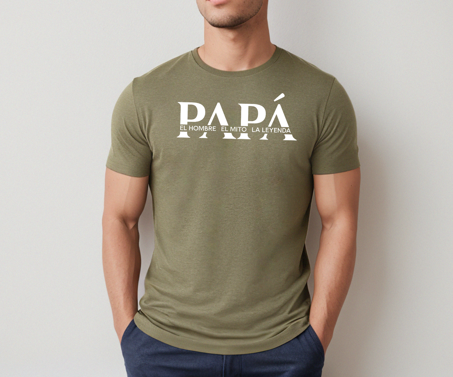 Papá, El Hombre, El Mito, La leyenda - Camisa en Español Perfecta para Honrar a Papá en su dia. - Aboundinfaith