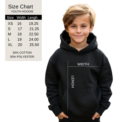 John 3:16 Kids Hoodie, Christian Bible Verse Sweatshirt for Boys and Girls I Perfect Christian Gift for Kids.