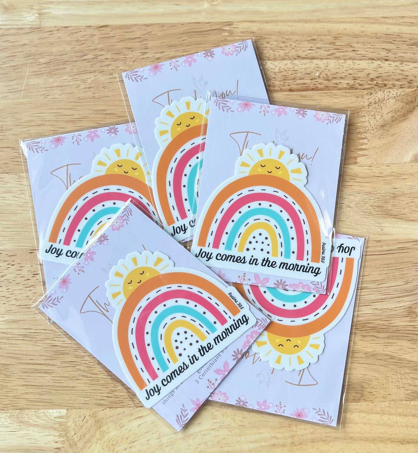 Joy Comes in the Morning Sticker– 