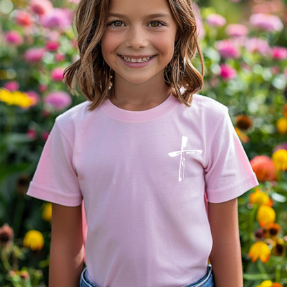 Camiseta Infantil Juan 3:16, Ropa Cristiana Moderna para Niños, Regalo Inspirador para Niños y Niñas perfecto para Navidad