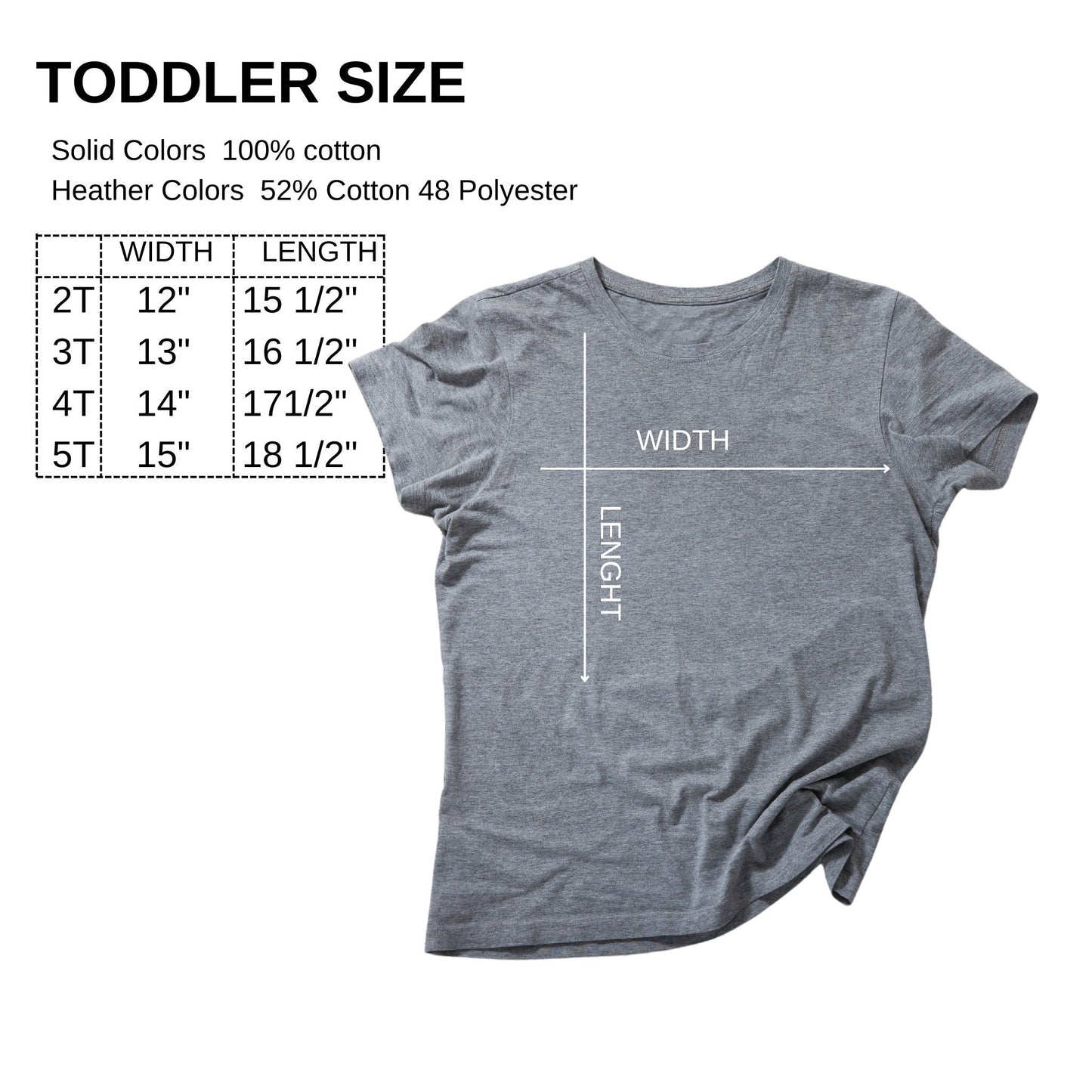 Camping Crew Doodle Shirt for Kids – Christian T-Shirt with Hand-Drawn Camping Illustration toldder size chart