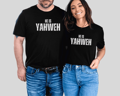 Aboundinfaith.com T-shirt He Is Yahweh Unisex T-Shirt