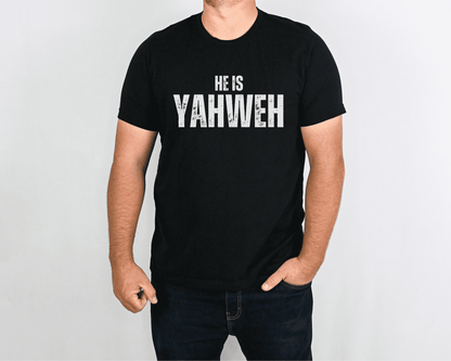 Aboundinfaith.com T-shirt He Is Yahweh Unisex T-Shirt